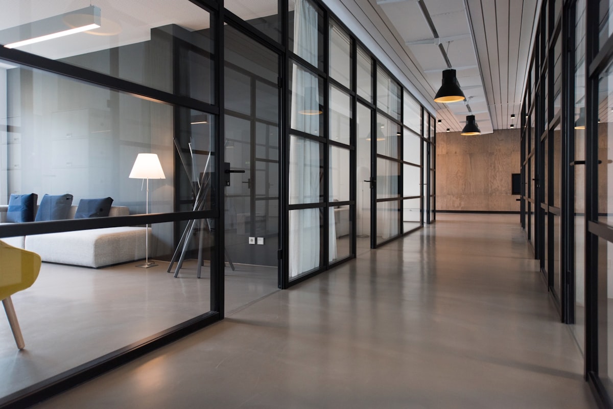 Representative office security setting