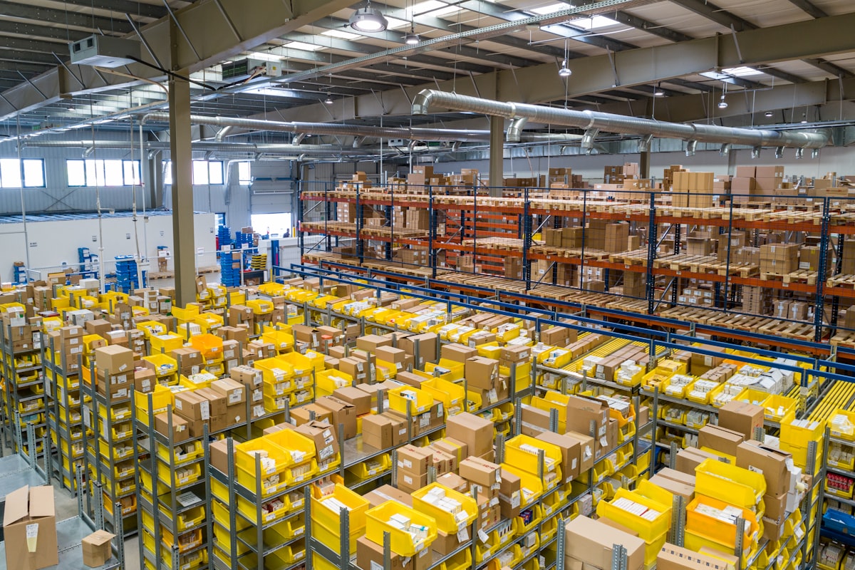 Representative warehouse security setting